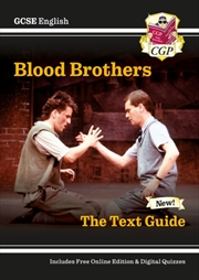 Buy Gcse English Text Guide - Blood Brothers Includes Online Edition & Quizzes