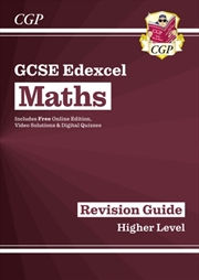 Buy Gcse Maths Edexcel Revision Guide: Higher Inc Online Edition, Videos & Quizzes