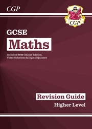 Buy Gcse Maths Revision Guide: Higher Inc Online Edition, Videos & Quizzes