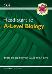 Buy Head Start To A-Level Biology (With Online Edition)