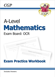 Buy A-Level Maths Ocr Exam Practice Workbook (Includes Answers)