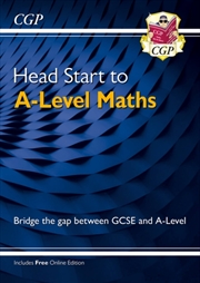 Buy Head Start To A-Level Maths (With Online Edition)