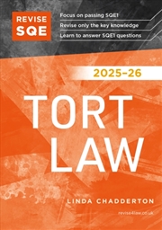 Buy Revise Sqe Tort Law 2025/26 : Sqe1 Revision Guide