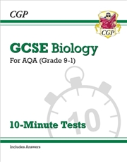 Buy Gcse Biology: Aqa 10-Minute Tests (Includes Answers)