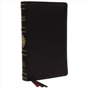 Buy Kjv, Personal Size Reference Bible, Sovereign Collection, Black Premium Goatskin Leather, Premier Co
