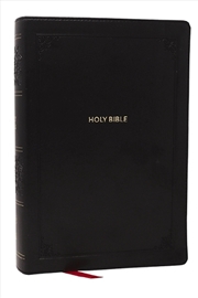 Buy Kjv Giant Print End-Of-Verse Reference Bible, Black Leathersoft, Red Letter, Comfort Print