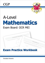 Buy A-Level Maths Ocr Mei Exam Practice Workbook (Includes Answers)