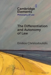 Buy The Differentiation And Autonomy Of Law