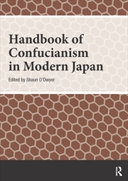 Buy Handbook Of Confucianism In Modern Japan