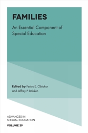 Buy Families : An Essential Component Of Special Education