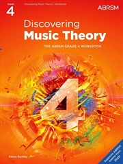 Buy Discovering Music Theory, The Abrsm Grade 4 Workbook
