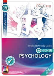 Buy Brightred Study Guide Cfe Higher Psychology - New Edition