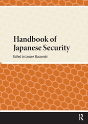 Buy Handbook Of Japanese Security