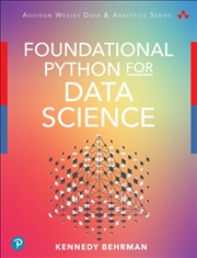 Buy Foundational Python For Data Science