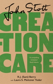 Buy John Stott On Creation Care