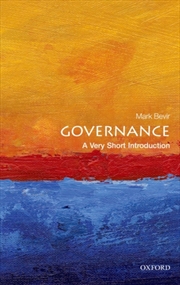 Buy Governance : A Very Short Introduction