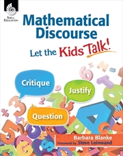 Buy Mathematical Discourse: Let The Kids Talk!
