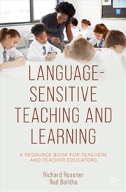 Buy Language-Sensitive Teaching And Learning : A Resource Book For Teachers And Teacher Educators