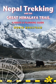 Buy Nepal Trekking & The Great Himalaya Trail Trailblazer Guide : A Route & Planning Guide