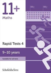 Buy 11+ Maths Rapid Tests Book 4: Year 5, Ages 9-10