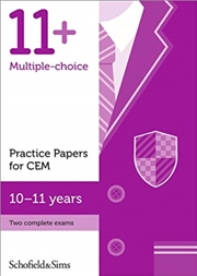 Buy 11+ Practice Papers For Cem, Ages 10-11