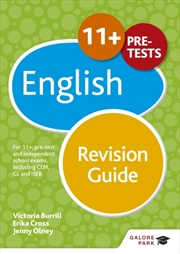 Buy 11+ English Revision Guide : For 11+, Pre-Test And Independent School Exams Including Cem, Gl And Is