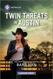 Buy Twin Threats In Austin [Large Print]