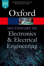 Buy A Dictionary Of Electronics And Electrical Engineering