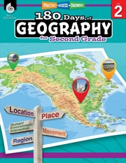 Buy 180 Days: Geography For Second Grade : Practice, Assess, Diagnose