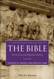 Buy A Contemporary Introduction To The Bible : Sacred Texts And Imperial Contexts
