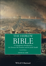 Buy The Hebrew Bible : A Contemporary Introduction To The Christian Old Testament And The Jewish Tanakh