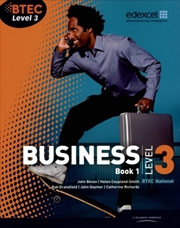 Buy Btec Level 3 National Business Student Book 1