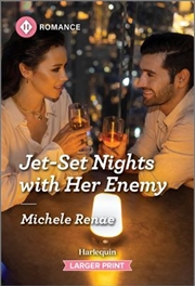 Buy Jet-Set Nights With Her Enemy [Large Print]