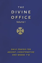 Buy Divine Office Volume 1