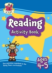 Buy Reading Activity Book For Ages 4-5 (Reception)