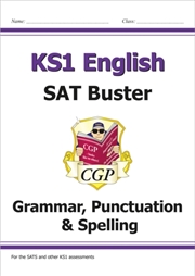 Buy Ks1 English Sat Buster: Grammar, Punctuation & Spelling (For End Of Year Assessments)