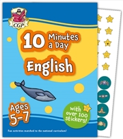 Buy 10 Minutes A Day English For Ages 5-7 (With Over 100 Stickers)