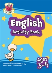 Buy English Activity Book For Ages 3-4 (Preschool)