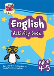 Buy English Activity Book For Ages 4-5 (Reception)