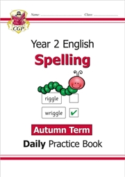 Buy Ks1 Spelling Year 2 Daily Practice Book: Autumn Term