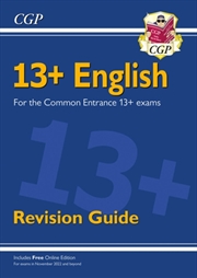 Buy 13+ English Revision Guide For The Common Entrance Exams