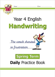 Buy Ks2 Handwriting Year 4 Daily Practice Book: Spring Term