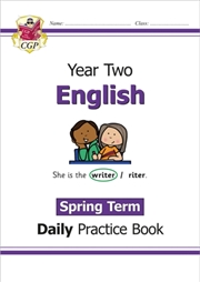 Buy Ks1 English Year 2 Daily Practice Book: Spring Term