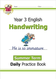 Buy Ks2 Handwriting Year 3 Daily Practice Book: Summer Term
