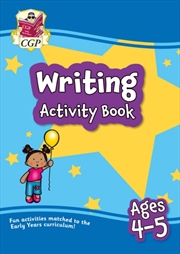 Buy Writing Activity Book For Ages 4-5 (Reception)