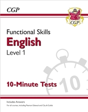 Buy Functional Skills English Level 1 - 10 Minute Tests