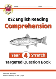 Buy Ks2 English Year 4 Stretch Reading Comprehension Targeted Question Book (+ Ans)