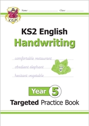 Buy Ks2 English Year 5 Handwriting Targeted Practice Book