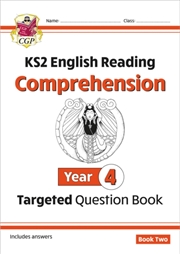 Buy Ks2 English Year 4 Reading Comprehension Targeted Question Book - Book 2 (With Answers)
