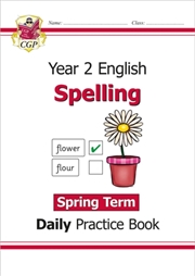Buy Ks1 Spelling Year 2 Daily Practice Book: Spring Term